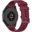 Силиконовый ремешок до Huawei Watch GT Runner / GT 3 46mm, Wine Red