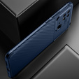 Чехол до Xiaomi Redmi 10C, Carbon Gel, темно-синий