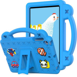 Детский чехол для iPad mini 7.9" 2019/2015/2014/2013/2012 (5/4/3/2/1 gen.), Cute Patterns, с подставкой, синий