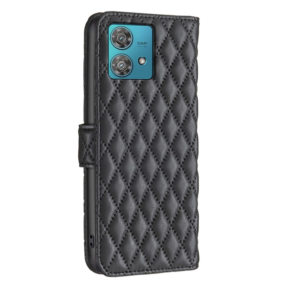 Чохол-книжка для Motorola Edge 40 Neo, Wallet, BINFEN COLOR, чорний
