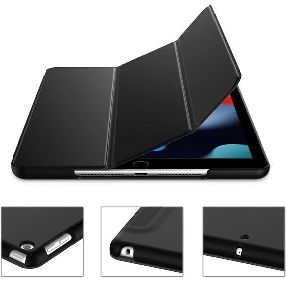 Чохол для iPad 7/8/9 10.2 2019/2020/2021, Smartcase, чорний