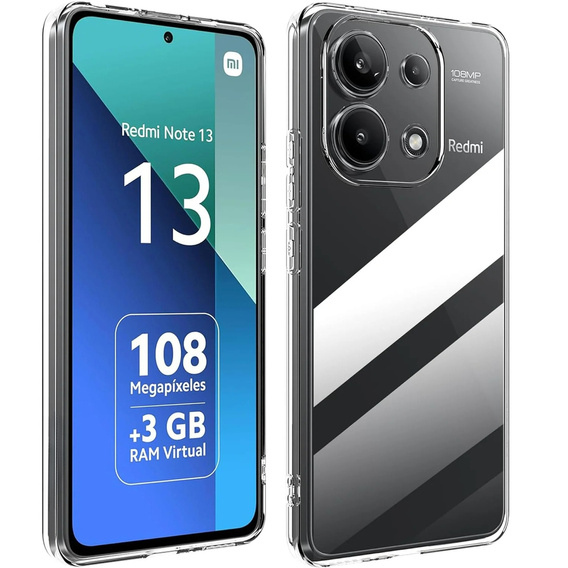 Тонкий чохол до Xiaomi Redmi Note 13 5G, Slim, прозорий