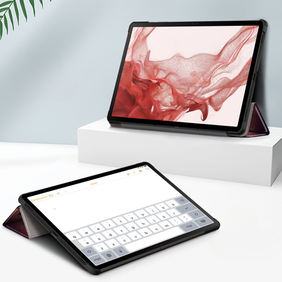 Чехол до Samsung Galaxy Tab S9, Smartcase Hybrid Pen Slot, night