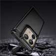 Чехол до Motorola Edge 50 Ultra, Carbon, чёрный