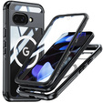 Чохол для Google Pixel 9A, Shockproof, зі склом, для MagSafe, чорний