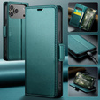 ERBORD Glossy Litchi - чохол-гаманець з клапаном для iPhone 17 Pro Max