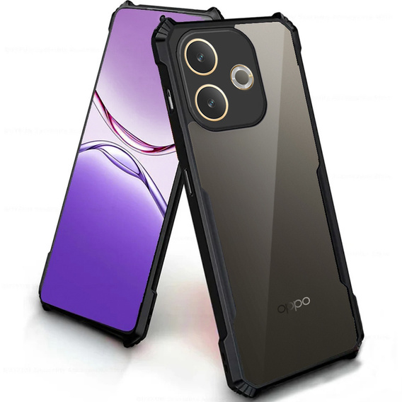 Чехол до Oppo A5 Pro 5G, AntiDrop Hybrid, чёрный