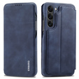 Откидной чехол для Samsung Galaxy S23, ERBORD Retro, синий