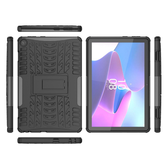 Чехол до Lenovo Tab M10 Gen 3 TB-328FU / TB-328XU, Tire Armor, чёрный