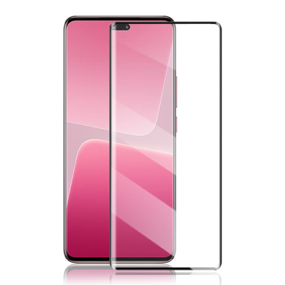 Загартоване скло Mocolo Full Glue для Xiaomi 13 Lite, чорна рамка