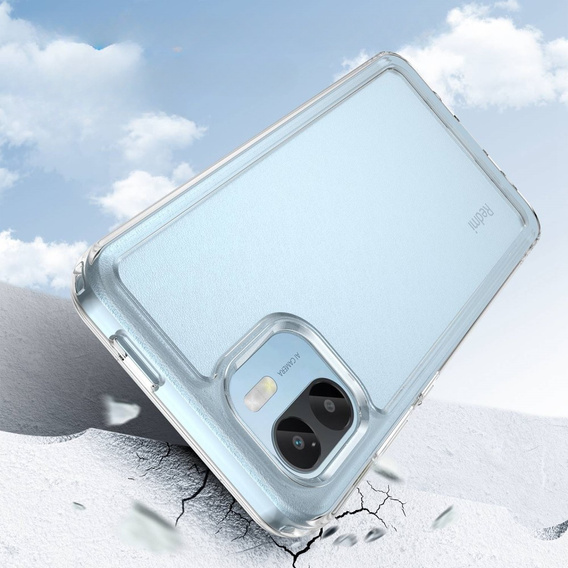 Чехол до Xiaomi Redmi A1 4G / A2 4G, Fusion Hybrid, прозрачный