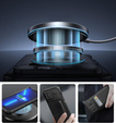 Бронированный чехол для iPhone 15, Dexnor CamProtect MagSafe, зелёный (Две рамки)