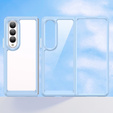 Чехол ERBORD для Samsung Galaxy Z Fold 4 5G, Hybrid Case, Baby Blue