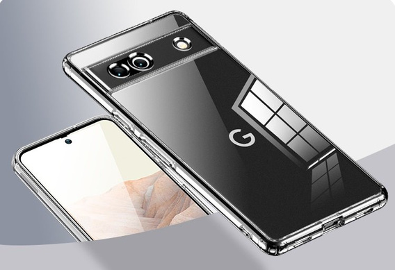 Чoхол до Google Pixel 7a, Fusion Hybrid, прозорий
