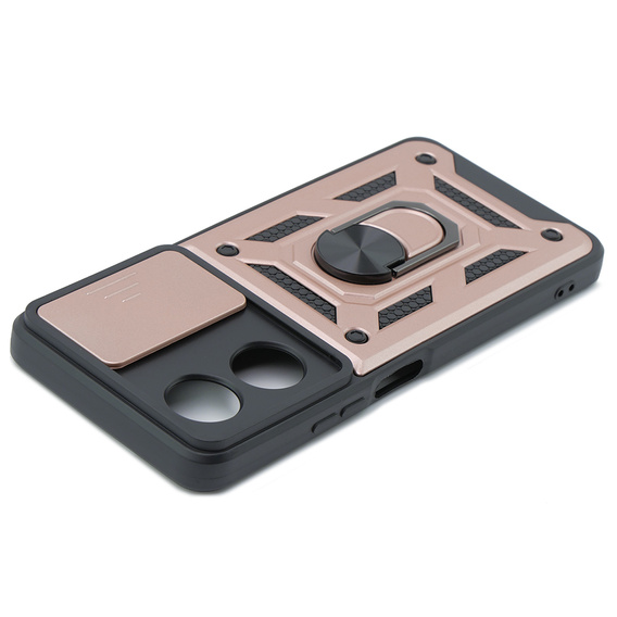 Чохол NOX Camera Slide Oppo A38 4G / Oppo A18 4G, CamShield Slide, рожевий rose gold