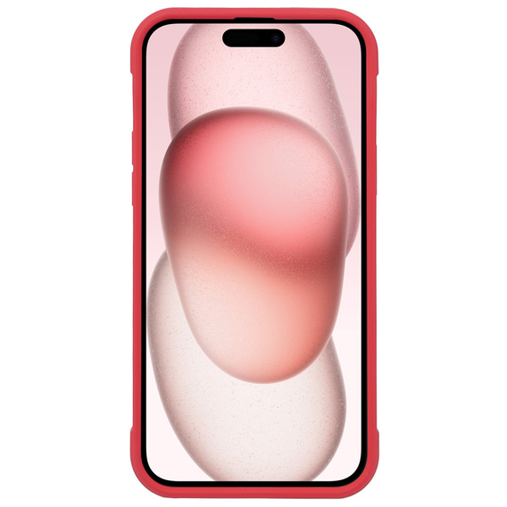 Чохол для iPhone 15, ERBORD Armor Mag, червоний