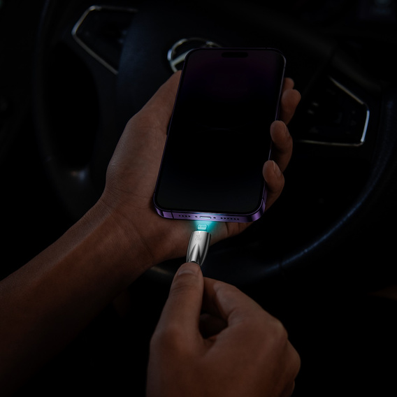 Кабель Baseus Glimmer USB-C to Lightning 20W 2м для iPhone