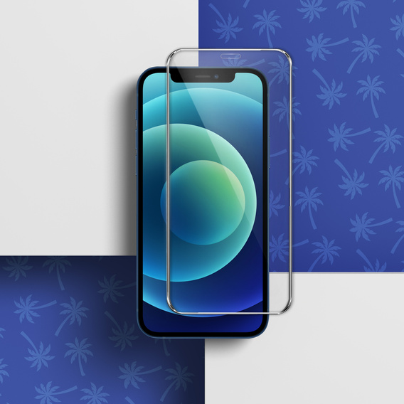 Закаленное стекло Diamond Palm для iPhone 12/12 Pro