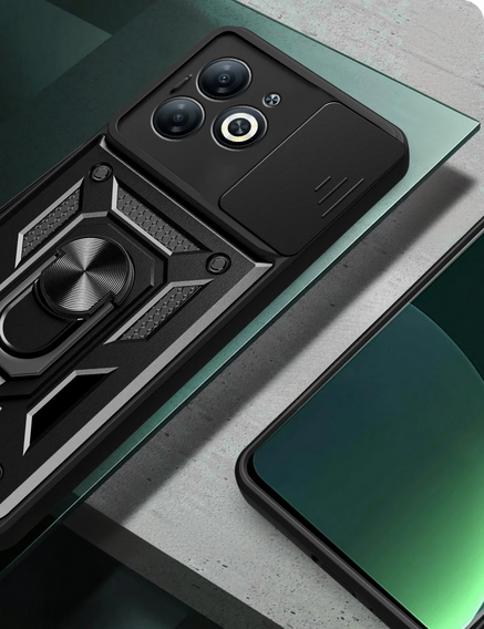 Чохол NOX Camera Slide Infinix Hot 40i, CamShield Slide, чорний