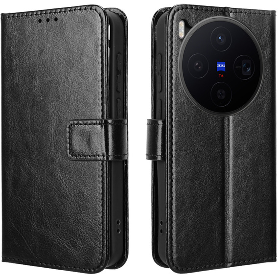 Чохол з клапаном Crazy Horse Wallet для Vivo X300