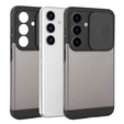 Чoхол до Samsung Galaxy S24, ERBORD CamProtect Slide Camera, сірий gunmetal