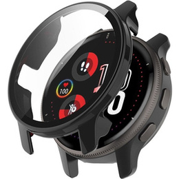 2в1 чехол и защитное стекло для часов Garmin Venu 2 Plus, Black