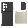 Чoхол до Samsung Galaxy S24 Ultra, ERBORD MagProtect Slide Camera, золотий