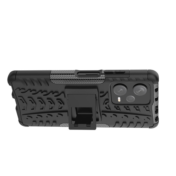 Чехол до Xiaomi Redmi Note 12 Pro+ 5G, Tire Armor, чёрный