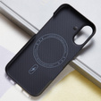Чохол для iPhone 16, Aramid Fiber Cover, чорний