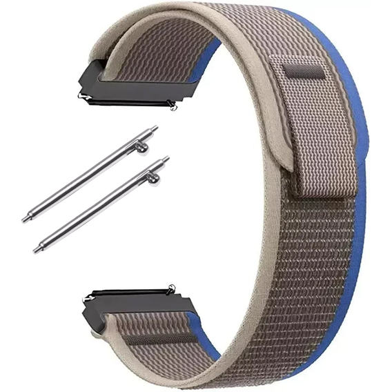 Ремешок Nylon до Samsung Galaxy Watch Active 22mm, Blue