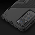 Чехол для Xiaomi Redmi Note 11 Pro 4G / 5G, Military kickstand, синий
