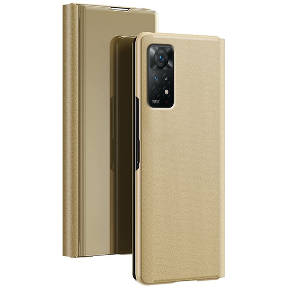 Чoхол до Xiaomi Redmi Note 11 Pro 4G / 5G, Clear View, золотий