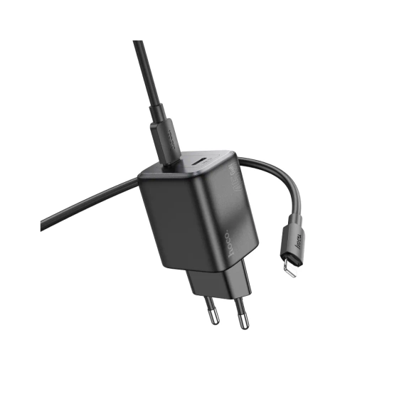 Сетевое зарядное устройство HOCO PD20W/QC3.0 - White + кабель