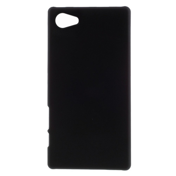 Прорезиненный жесткий чехол для Sony Xperia Z5 Compact - Black