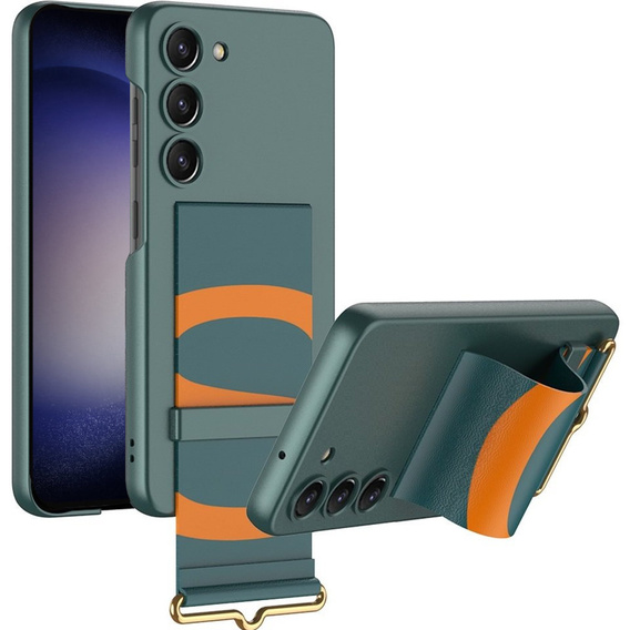 Чoхол до Samsung Galaxy S23, GKK Strap Case, зелений