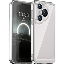 Чехол до Huawei Pura 70, Fusion Hybrid, прозрачный