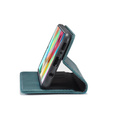 Чехол CASEME для Samsung Galaxy A71, Leather Wallet Case, зелёный