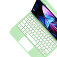 Чехол + клавиатура iPad Air 10.9 4 2020 / 5 2022, Touchpad, зелёный