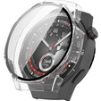 Чехол 2 в 1 + закаленное стекло для Huawei Watch GT 5 Pro 46mm, прозрачный