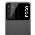 Закаленное стекло камеры для Xiaomi Poco M3, синий