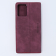 Чехол для Motorola Moto G53, ERBORD Vintage, бумажник с клапаном, красный