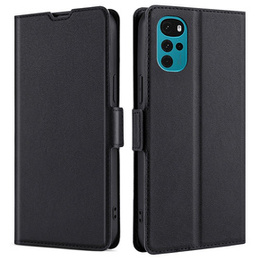 Откидной чехол для Motorola Moto G22, Magnetic Clasp, чёрный