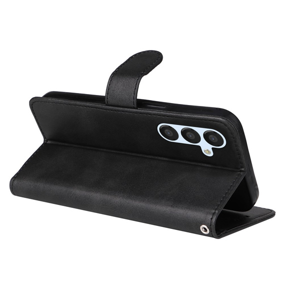 Откидной чехол для Samsung Galaxy A34 5G, Leather Wallet, чёрный