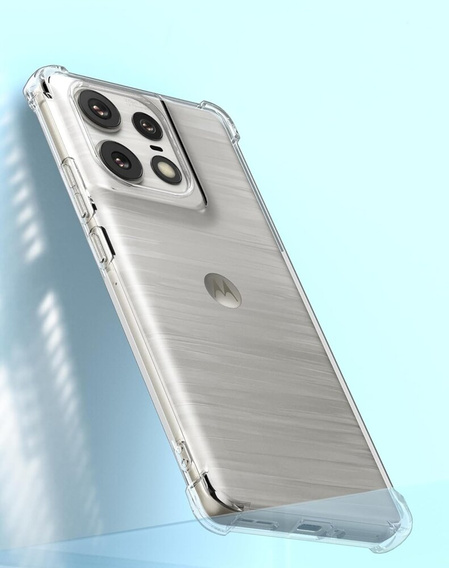 Чехол до Motorola Edge 50 Pro, Dropproof, прозрачный