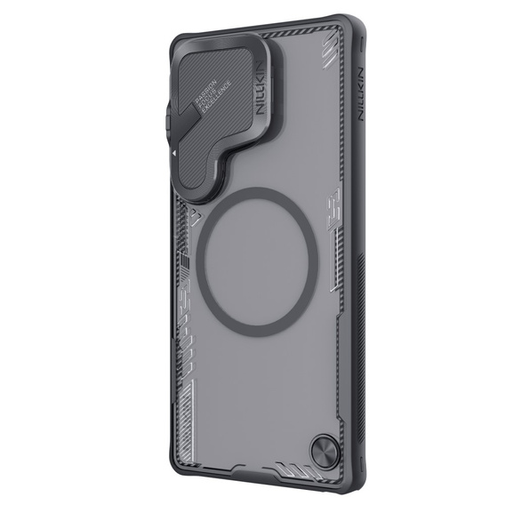 Чохол для Samsung Galaxy S25 Ultra, броньований Nillkin, Icelade Prop, для Magsafe, чорний