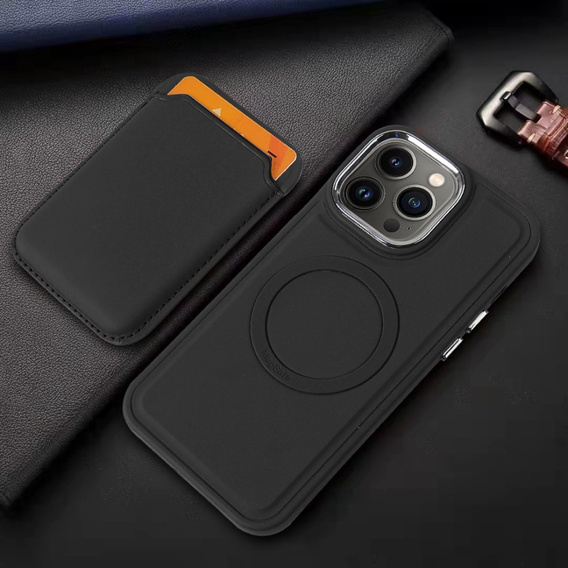 Чoхол до iPhone 14 Pro Max, Skin-touch MagSafe, чорний