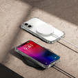 Чехол для iPhone 16, Erbord Dropproof, прозрачный + стекло