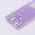 Чoхол до Xiaomi Redmi 12, Glittery, фіолетовий