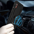 Бронированный Чехол до Samsung Galaxy A10, Nox Case Ring, чёрный