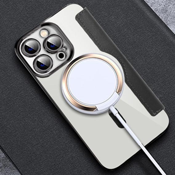 Чохол-книжка для iPhone 14 Pro, RFID Wallet MagSafe CamShield, чорний